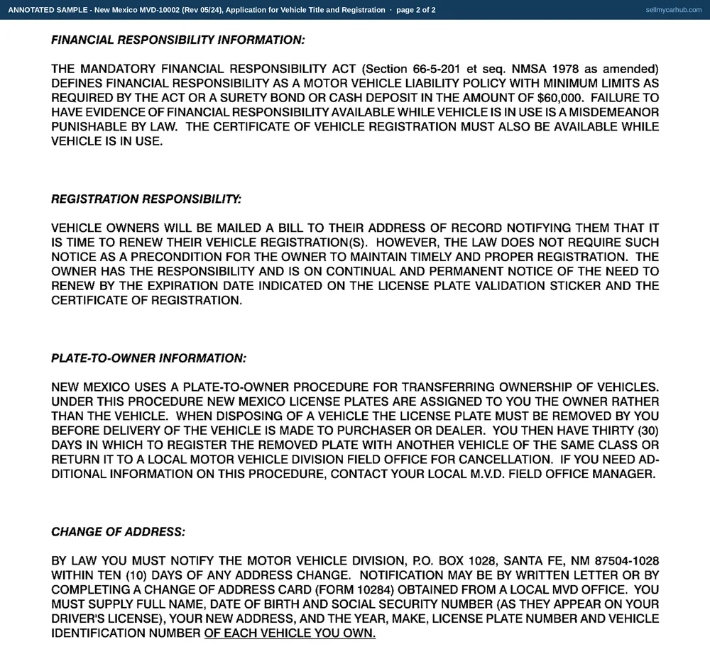 New Mexico form MVD-10002, Application for Vehicle Title and Registration, filled in for a private sale: a 2014 Subaru Outback, VIN 4S4BRBAC3E3201573, title transfer type 02, buyer Renata S. Gallegos of Rio Rancho as registered owner, an odometer disclosure reading 106,238 miles with the actual mileage box checked, signed by seller Ysidro T. Maes and by the purchaser, with the Division Use Only fee column washed grey.