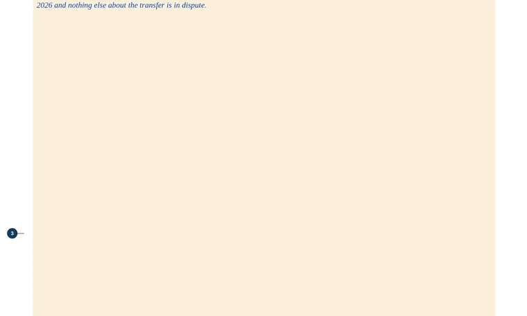 Part of our filled-in example of Utah TC-569D, Statement of Facts, showing the filled-in entries