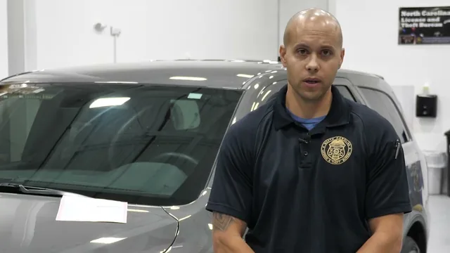 The opening frame of the NCDMV video on vehicle title fraud prevention